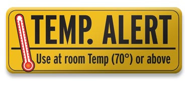 temp label
