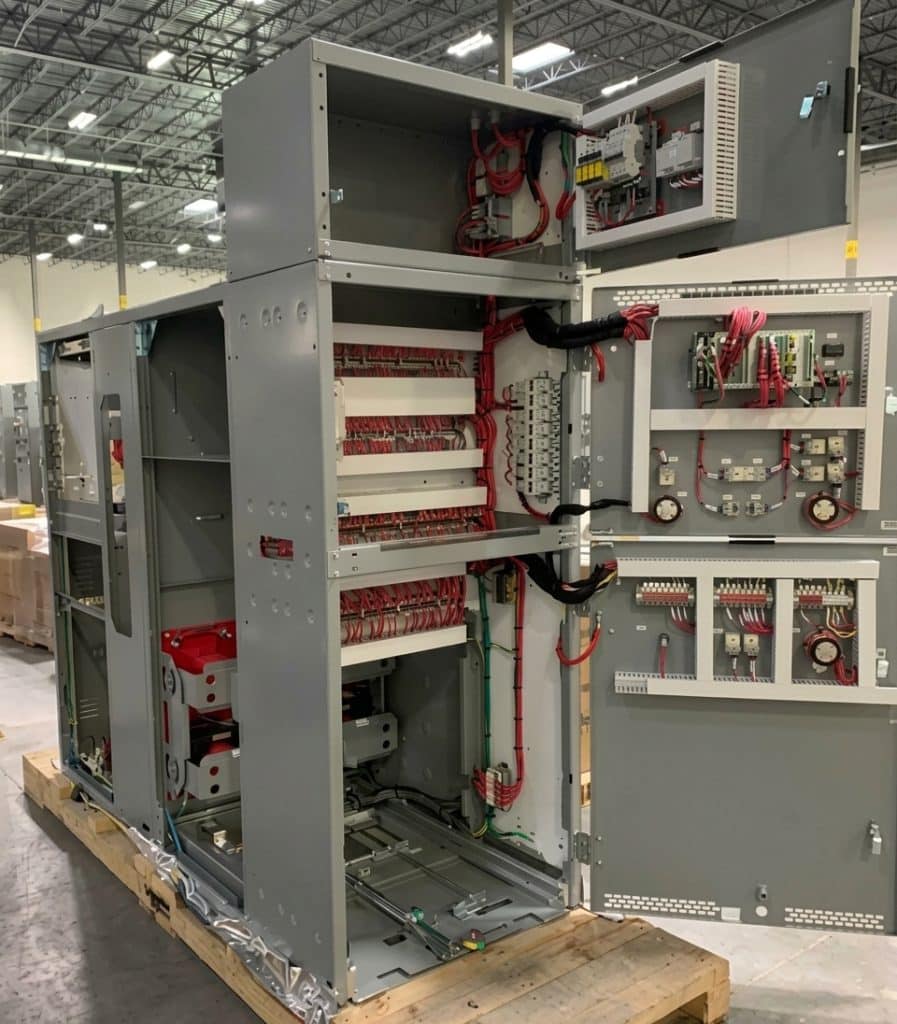 Customer's Electrical Server Rack