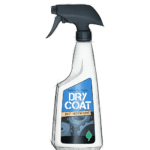 Dry coat bottle illustration