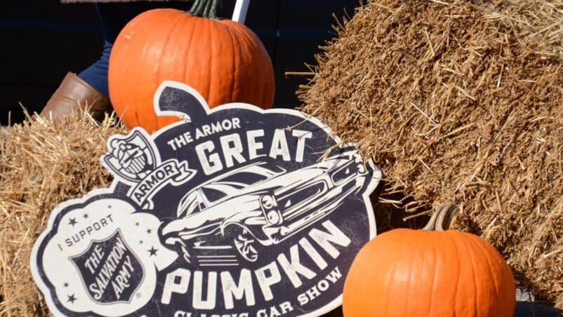 Great Pumpkin Car Show Sign