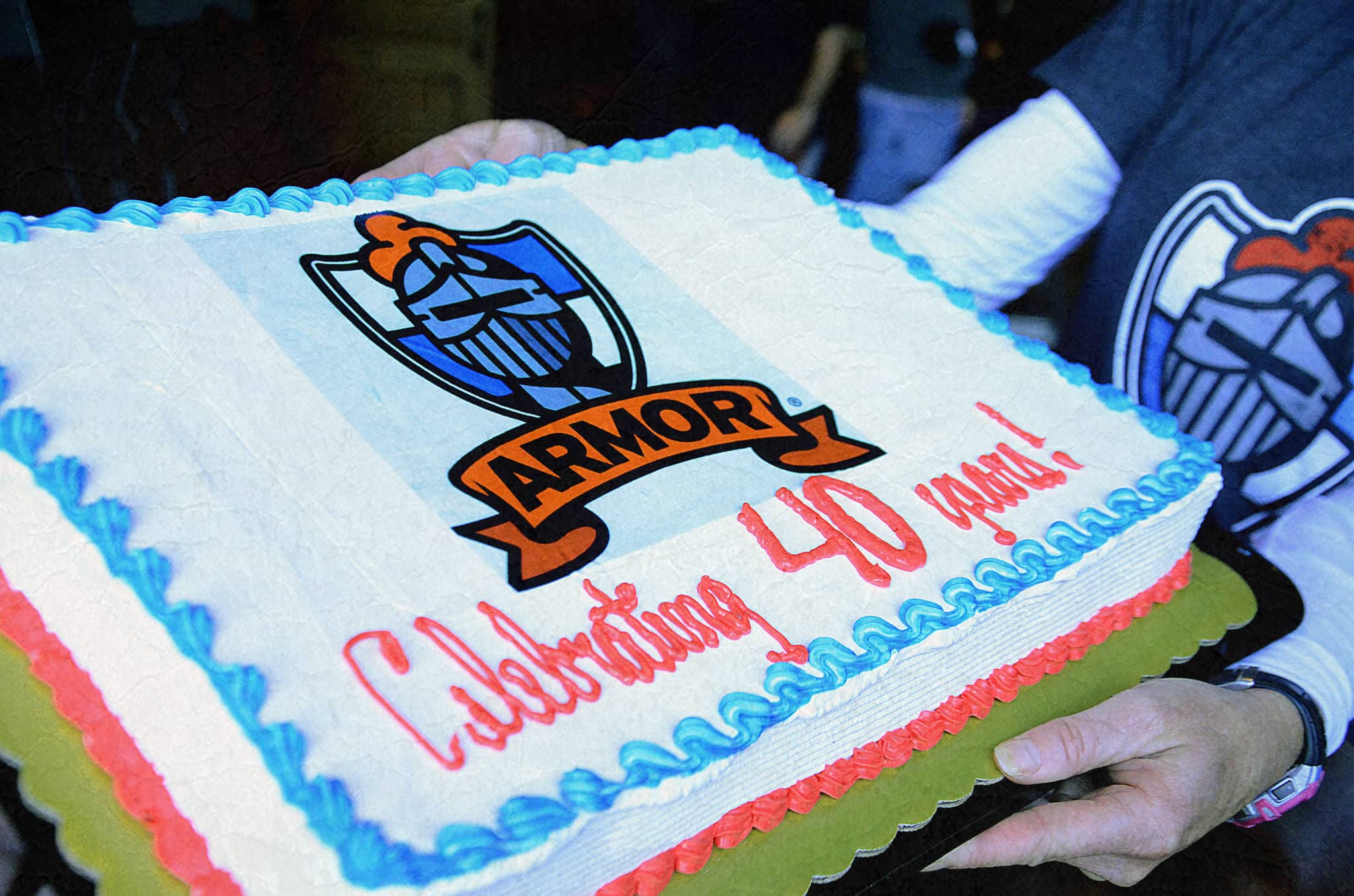 ARMOR Birthday Cake
